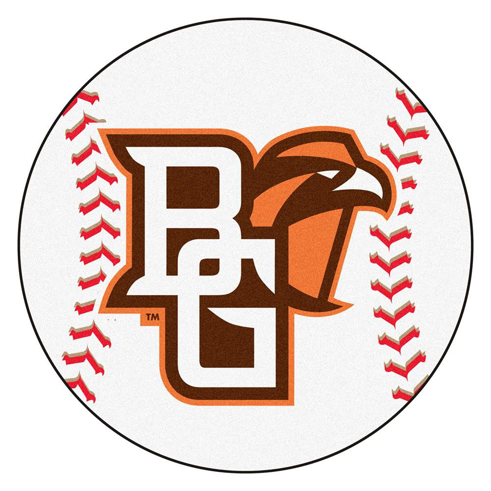 Bowling Green Falcons NCAA Baseball Round Floor Mat (29)