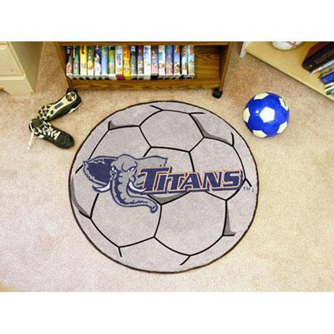 CS Fullerton Titans NCAA Soccer Ball Round Floor Mat (29)