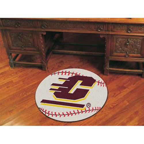 Central Michigan Chippewas NCAA Baseball Round Floor Mat (29)