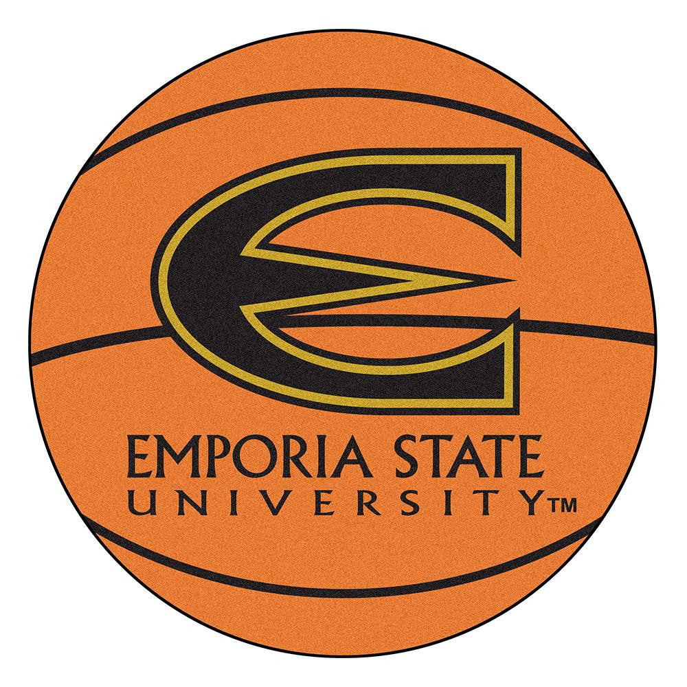 Emporia State Hornets NCAA Basketball Round Floor Mat (29)