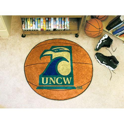 North Carolina Wilmington Seahawks NCAA Basketball Round Floor Mat (29)