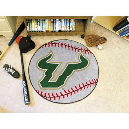 South Florida Bulls NCAA Baseball Round Floor Mat (29)