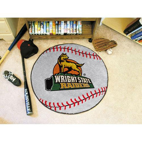 Wright State Raiders NCAA Baseball Round Floor Mat (29)