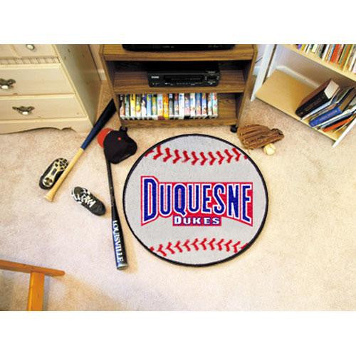 Duquesne Dukes NCAA Baseball Round Floor Mat (29)