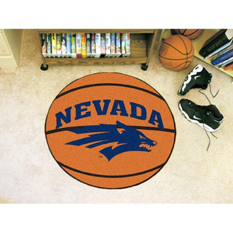 Nevada Reno Wolf Pack NCAA Basketball Round Floor Mat (29)