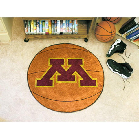 Minnesota Golden Gophers NCAA Basketball Round Floor Mat (29)