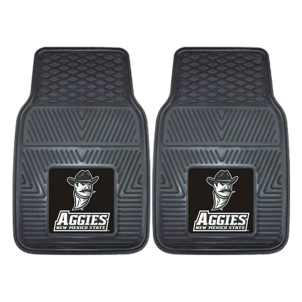 New Mexico State Aggies NCAA Heavy Duty 2-Piece Vinyl Car Mats (18x27)