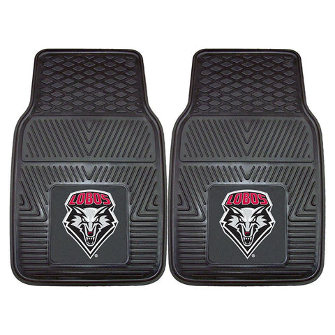 New Mexico Lobos NCAA Heavy Duty 2-Piece Vinyl Car Mats (18x27)