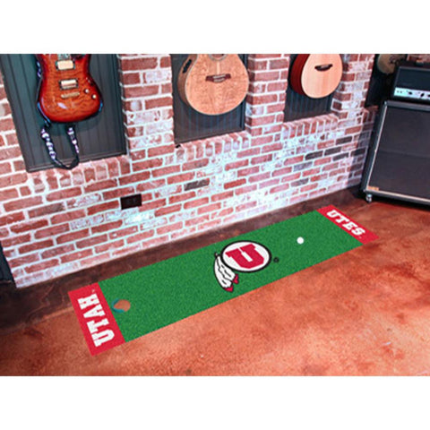 Utah Utes NCAA Putting Green Runner (18x72)