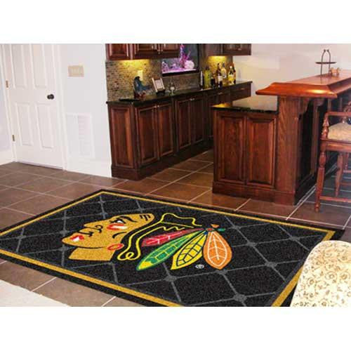 Chicago Blackhawks NHL 5x8 Rug (60x92)