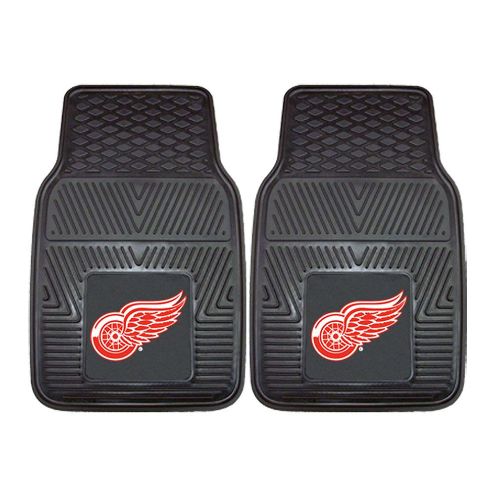 Detroit Red Wings NHL Heavy Duty 2-Piece Vinyl Car Mats (18x27)