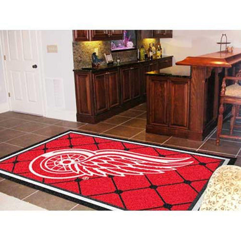 Detroit Red Wings NHL 5x8 Rug (60x92)