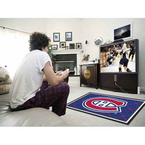 Montreal Canadiens NHL 4x6 Rug (46x72)