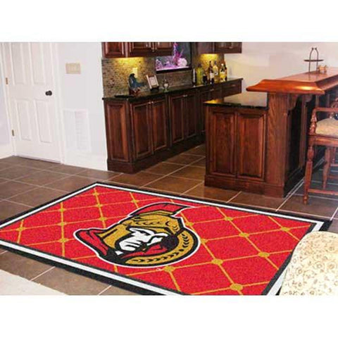 Ottawa Senators NHL 5x8 Rug (60x92)