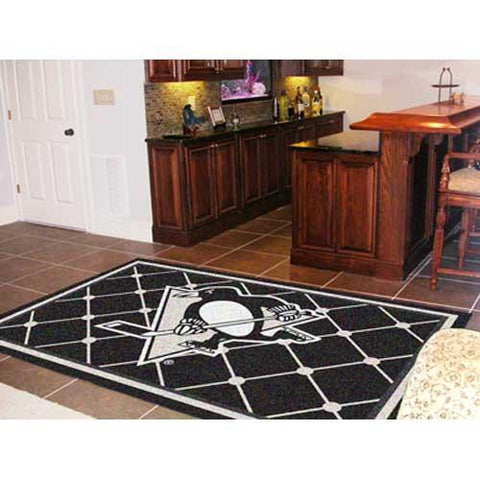 Pittsburgh Penguins NHL 5x8 Rug (60x92)