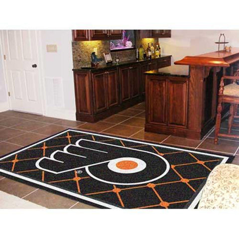 Philadelphia Flyers NHL 5x8 Rug (60x92)