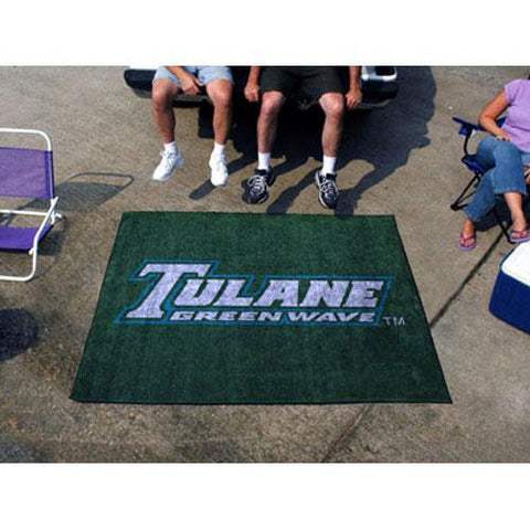 Tulane Green Wave NCAA Tailgater Floor Mat (5'x6')