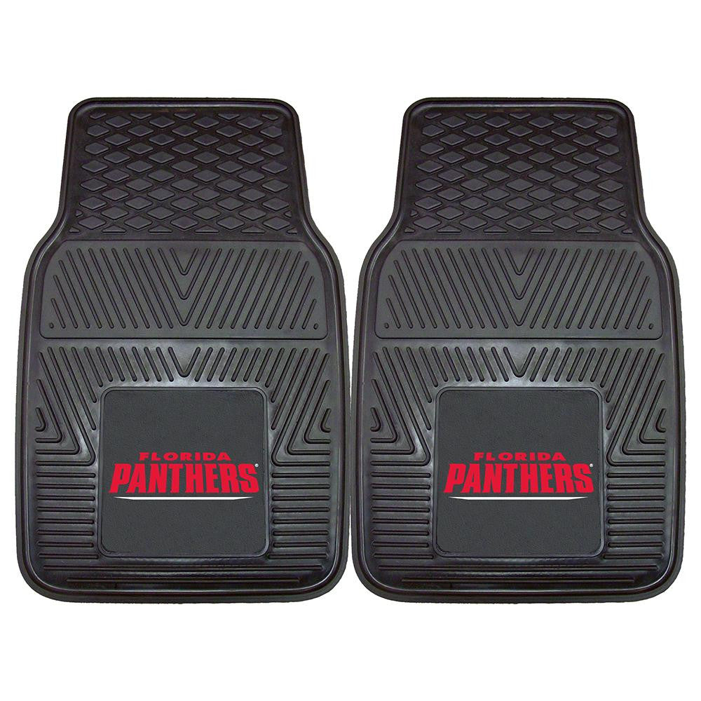 Florida Panthers NHL Heavy Duty 2-Piece Vinyl Car Mats (18x27)