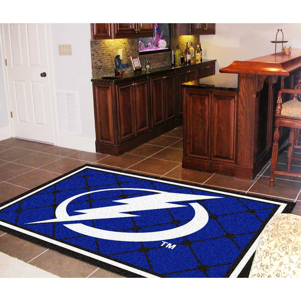 Tampa Bay Lightning NHL 5x8 Rug (60x92)