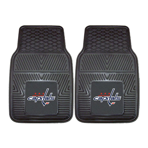 Washington Capitals NHL Heavy Duty 2-Piece Vinyl Car Mats (18x27)