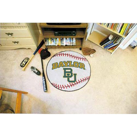 Baylor Bears NCAA Baseball Round Floor Mat (29)