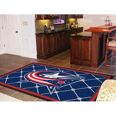 Columbus Blue Jackets NHL 5x8 Rug (60x92)