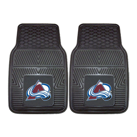 Colorado Avalanche NHL Heavy Duty 2-Piece Vinyl Car Mats (18x27)