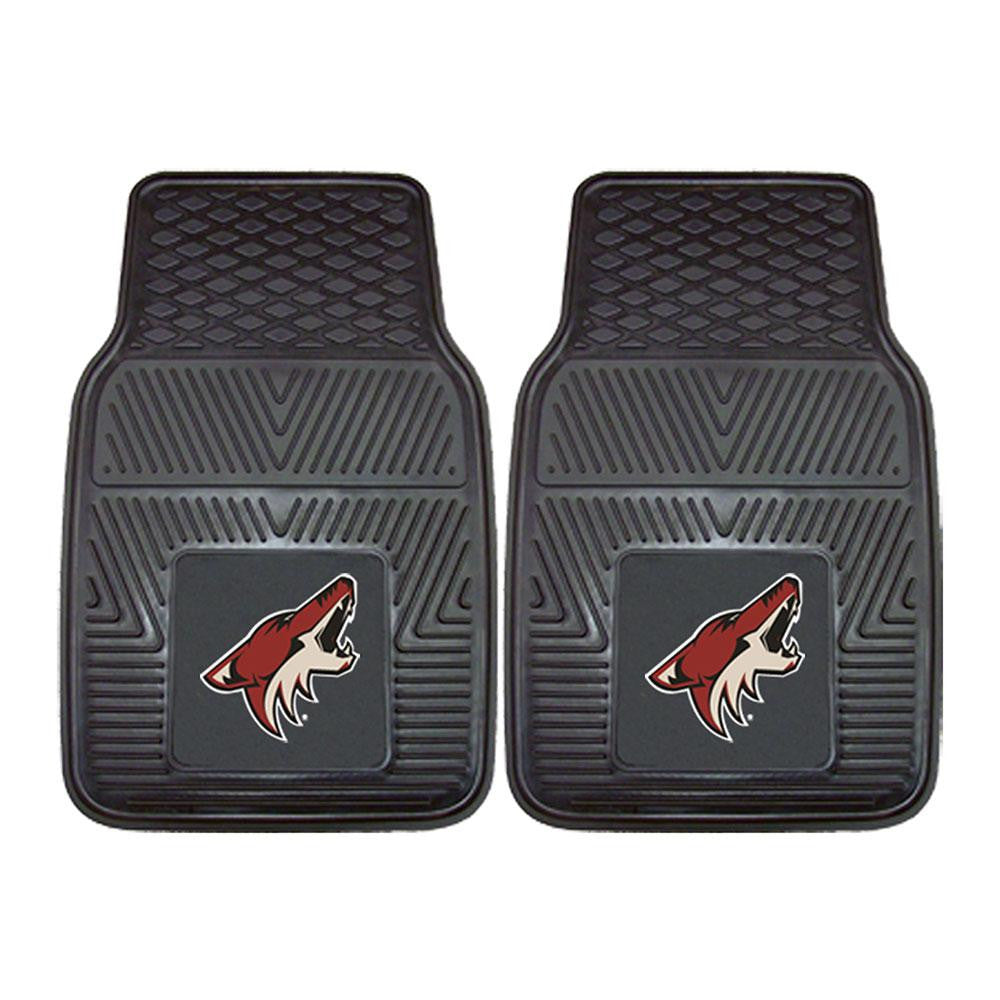 Phoenix Coyotes NHL Heavy Duty 2-Piece Vinyl Car Mats (18x27)