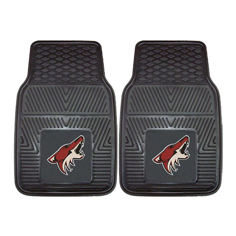 Phoenix Coyotes NHL Heavy Duty 2-Piece Vinyl Car Mats (18x27)