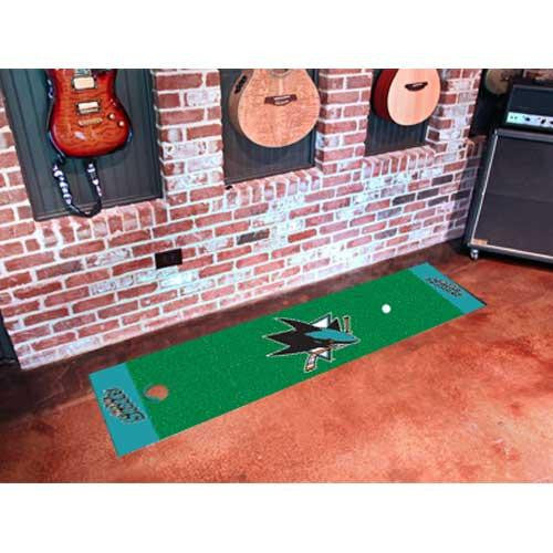 San Jose Sharks NHL Putting Green Runner (18x72)