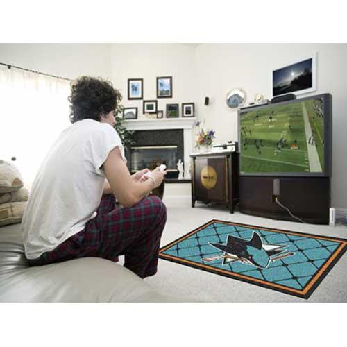 San Jose Sharks NHL 4x6 Rug (46x72)