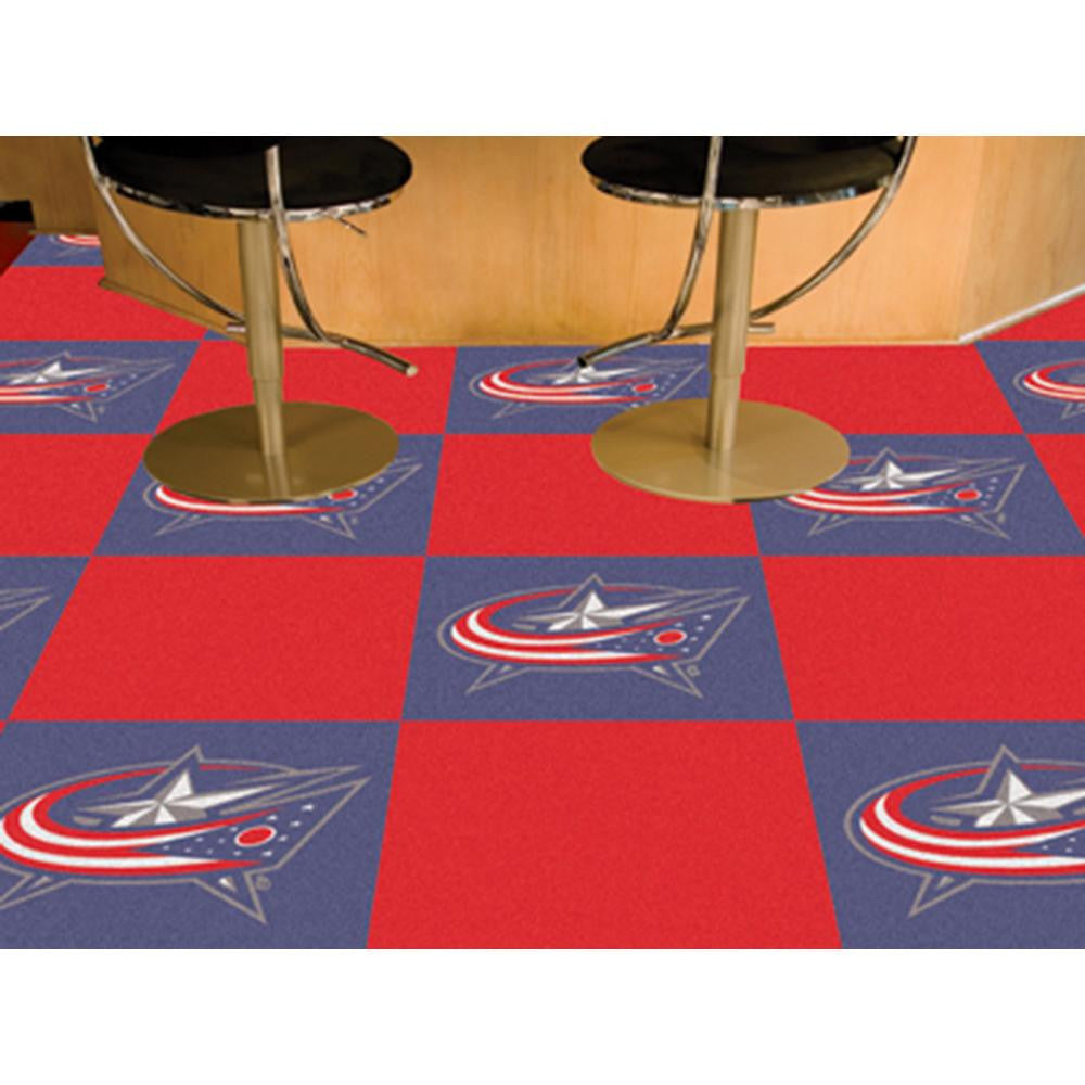 Columbus Blue Jackets NHL Team Logo Carpet Tiles