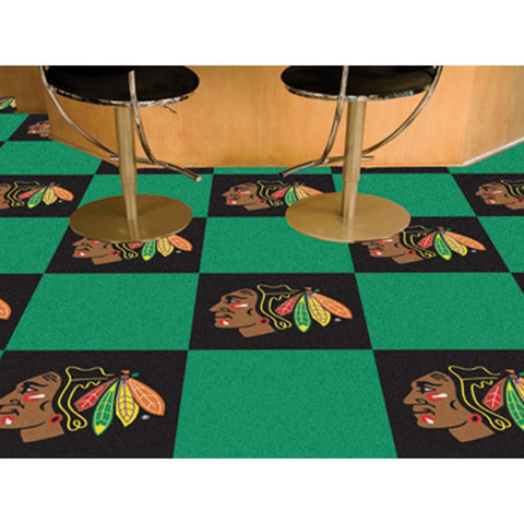 Chicago Blackhawks NHL Team Logo Carpet Tiles