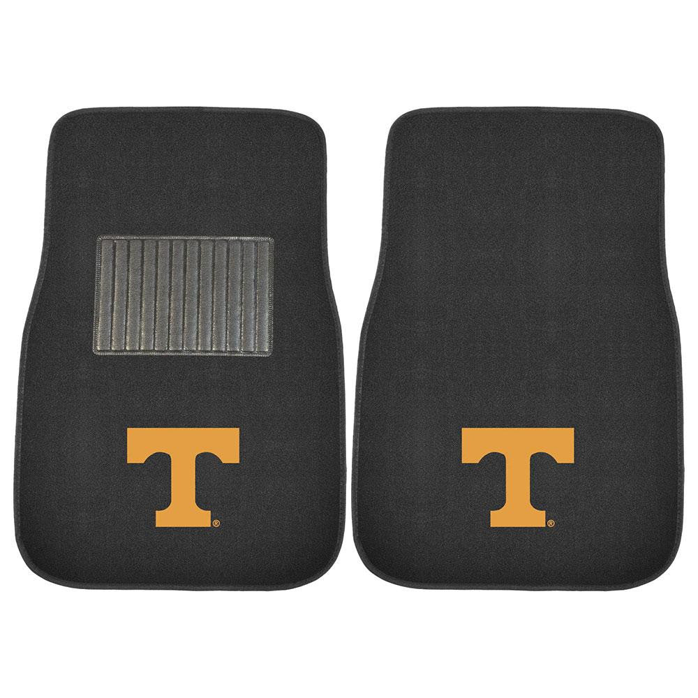 Tennessee Volunteers NCAA 2-pc Embroidered Car Mat Set