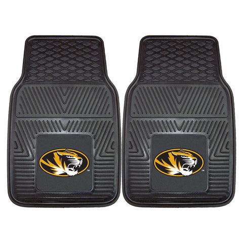 Missouri Tigers NCAA Heavy Duty 2-Piece Vinyl Car Mats (18x27)