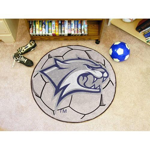 New Hampshire Wildcats NCAA Soccer Ball Round Floor Mat (29)