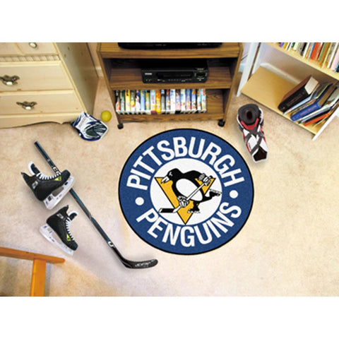 Pittsburgh Penguins NHL Puck Mat (29 diameter)