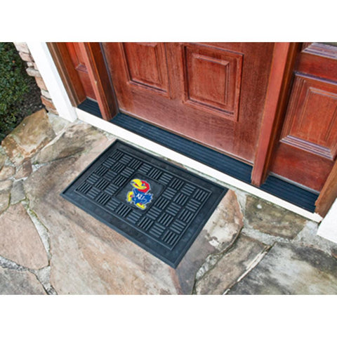 Kansas Jayhawks NCAA Vinyl Doormat (19x30)