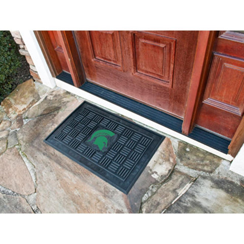 Michigan State Spartans NCAA Vinyl Doormat (19x30)