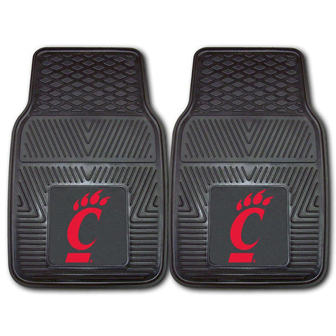 Cincinnati Bearcats NCAA Heavy Duty 2-Piece Vinyl Car Mats (18x27)