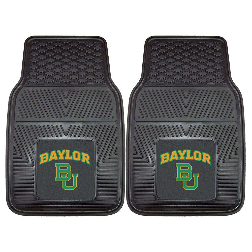 Baylor Bears NCAA Heavy Duty 2-Piece Vinyl Car Mats (18x27)