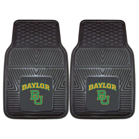 Baylor Bears NCAA Heavy Duty 2-Piece Vinyl Car Mats (18x27)