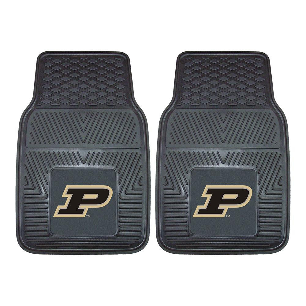 Purdue Boilermakers NCAA Heavy Duty 2-Piece Vinyl Car Mats (18x27)