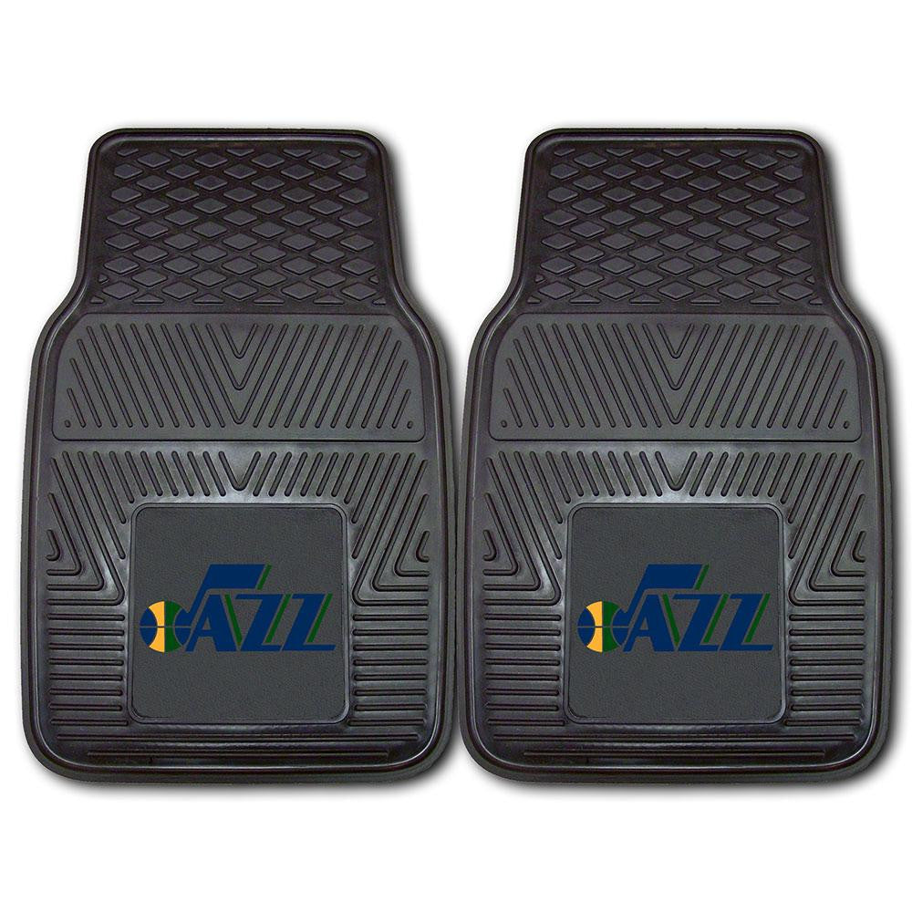 Utah Jazz NBA Heavy Duty 2-Piece Vinyl Car Mats (18x27)