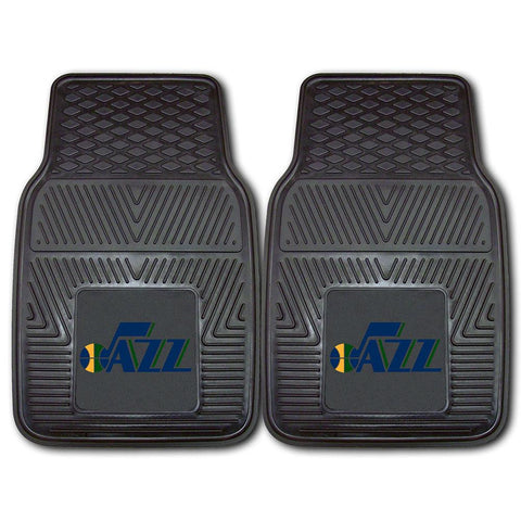 Utah Jazz NBA Heavy Duty 2-Piece Vinyl Car Mats (18x27)