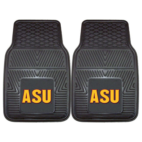 Arizona State Sun Devils NCAA Heavy Duty 2-Piece Vinyl Car Mats (18x27)