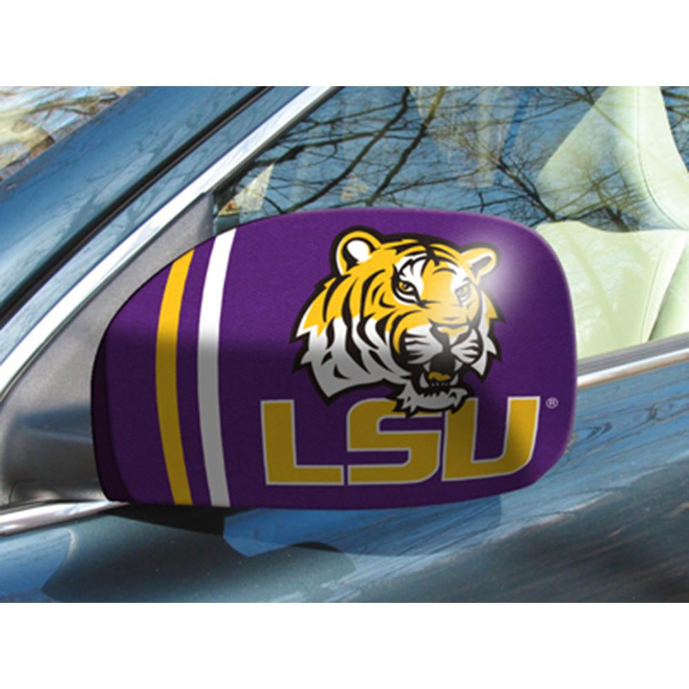 LSU Tigers NCAA Mirror Cover (Small)