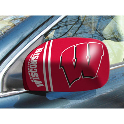 Wisconsin Badgers NCAA Mirror Cover (Small)