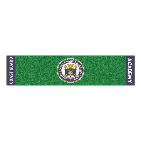 Coast Guard Bears NCAA Putting Green Runner (18x72)