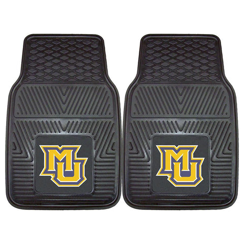 Marquette Golden Eagles NCAA Heavy Duty 2-Piece Vinyl Car Mats (18x27)